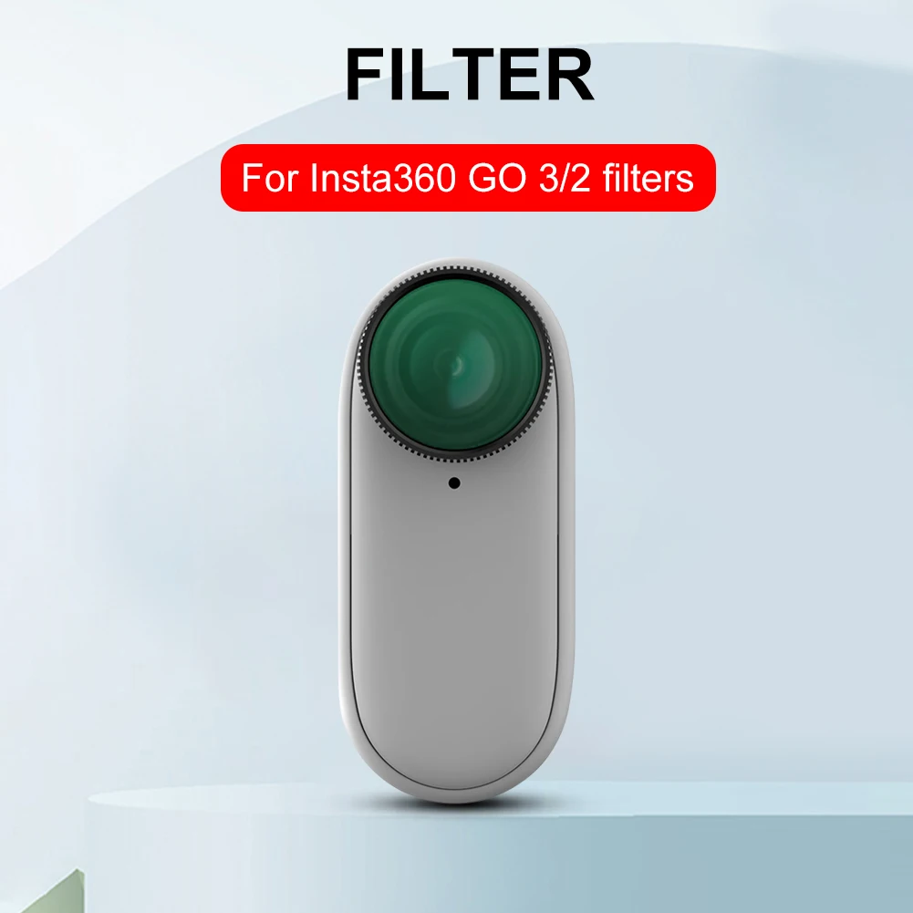 인스타 360 고 2/3 액션 카메라용 필터, 렌즈 필터 세트, 편광 CPL HD 광학 유리 카메라, UV 렌즈, ND4, ND8, ND16, ND32