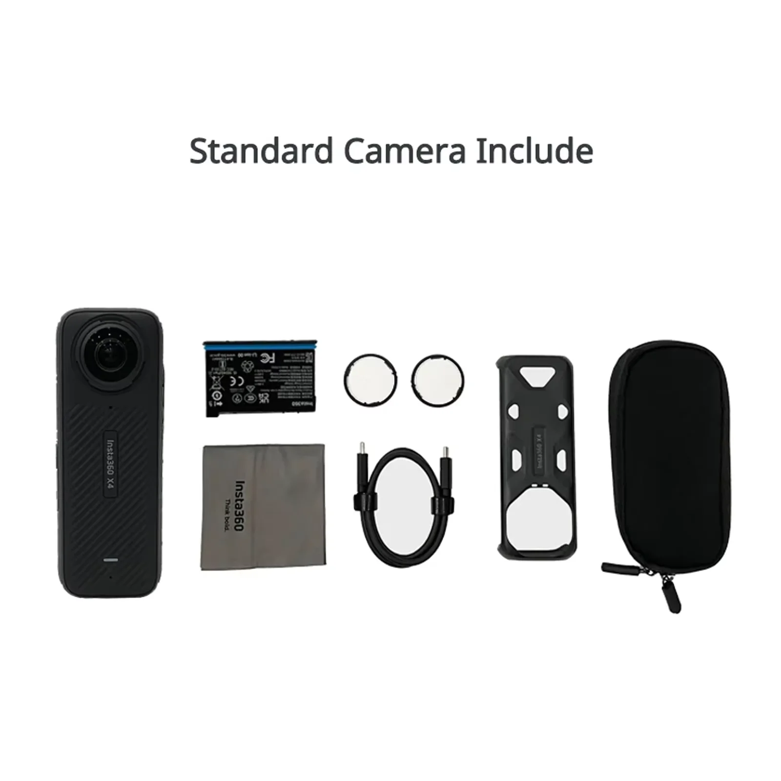 【EU 창고】인스타360 X4 8K 방수 360 액션 카메라, 4K 광각 비디오 2290mAh 배터리 인스타360 X4 스포츠 카메라