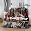 Latin singer Romeo Santos printed blankets Flange Warm blanket soft and comfortable blanket picnic blankets birthday gift 4