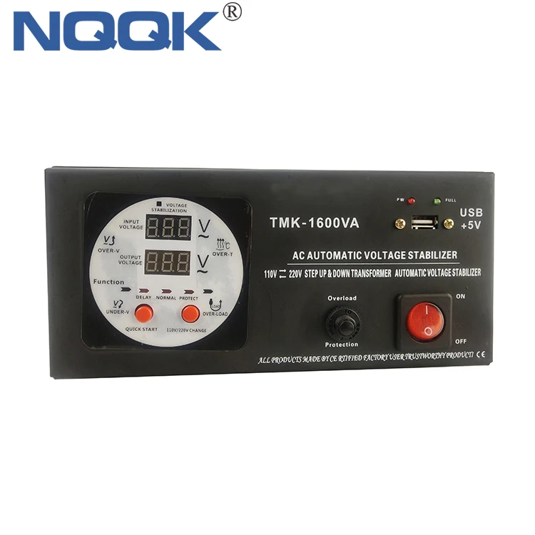 

SVC-S 1KVA / 1.5KVA 1KW 1000W Super-thin Type 1 Phase Series servo-motor type voltage stabilizer