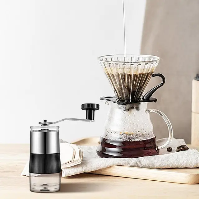 Manual Coffee Grinder Coffee Bean Grinder Manual Coffee Bean Grinder Manual Burr Hand Coffee Grinder Unique Gift For Camping 3