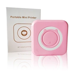 Wireless Portable Mini Thermal Printer, 203dpi Photo & Label Printing, USB Rechargeable (GRAY)
