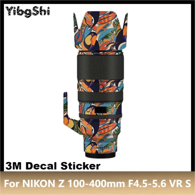 

For NIKON Z 100-400mm F4.5-5.6 VR S Lens Sticker Protective Skin Decal Vinyl Wrap Film Anti-Scratch Protector Coat Z100-400MM