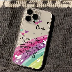 Motto Cartoon Transparent Phone Case - Soft Cover for Redmi Note 10 (2)