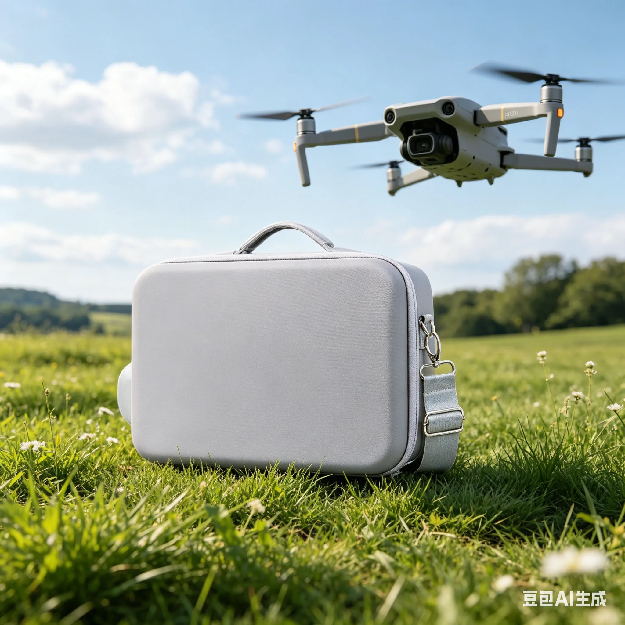 DJI Lito 1, X1 및 RC2 드론용 1pc 보관 가방 조절 가능한 어깨끈이 있는 휴대용 방수 운반 케이스
