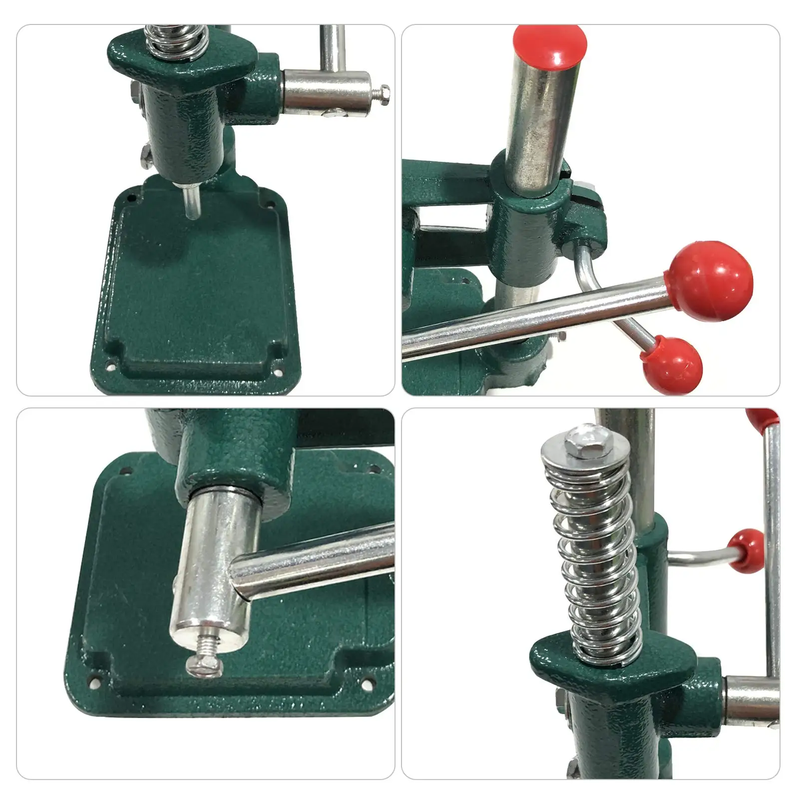 Trimming Shop Bottoni A Pressione A Molla Da 15 Mm, 4 Pezzi Resistenti