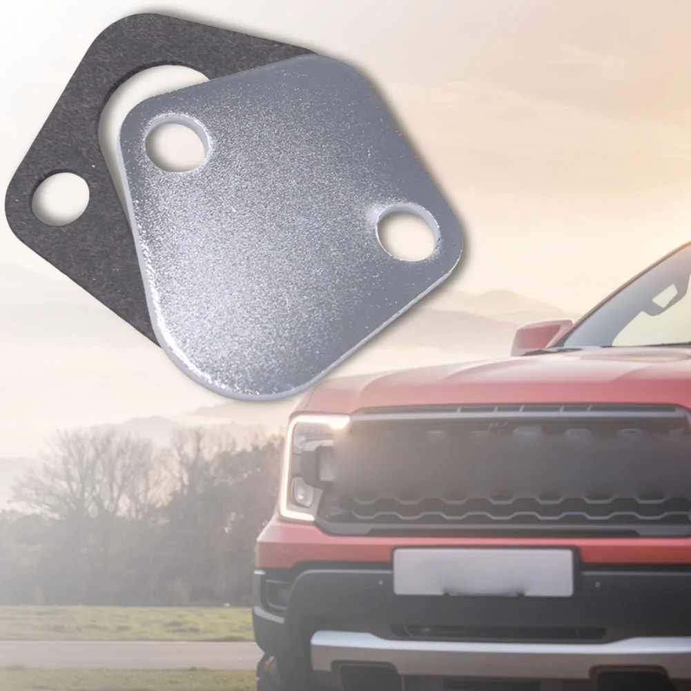 Fuel Pump Block Off Plate For Chevy BBC 396 427 454 2058BK Fuel Pump Block-Off Steel Plate Block-Off