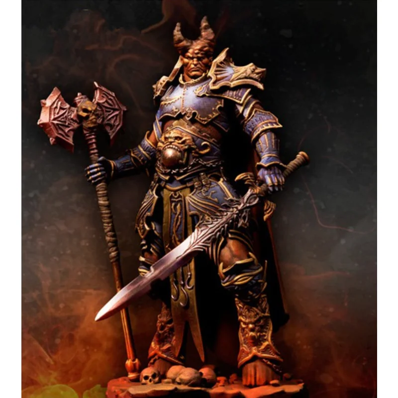 

75mm Resin Figure Model Assembly Kit Needs To Be Assembled Unpainted Magic Warrior