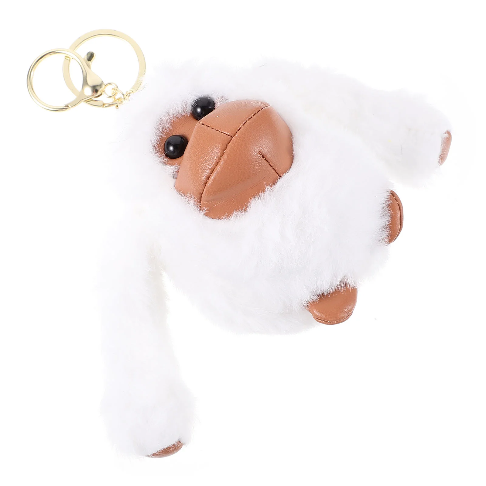

Plush Key Chain Car Ring Crafts Pendant Keychain Stuffed Animals Lovely Decor Gorilla
