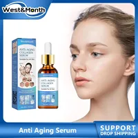 Wrin-kle Removal Serum Lightening Forehead Fine Lines Repair Tighten Lifting Nourishing Brightening Collagen Anti Ag-ing Essence 1