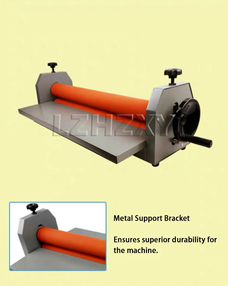 High Quality 70/75cm Manual Cold Roll Laminator Machine Advertising Photo Film