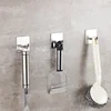 Kitchen Stainless Steel Sink Sponges Holder Self Adhesive Drain Drying Rack Kitchen Wall Hooks Accessories Storage Organizer 5
