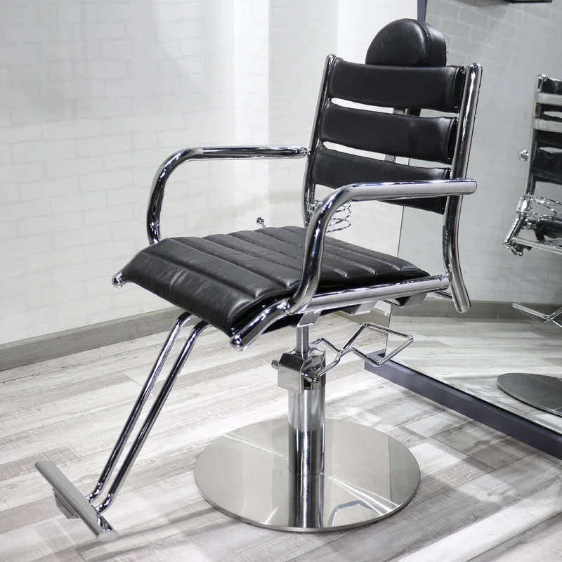 Hairdressing Beauty Barber Chairs Recliner Professional Pedicure Tattoo Barber Chairs Office Cadeira Salon Furniture MR50BC