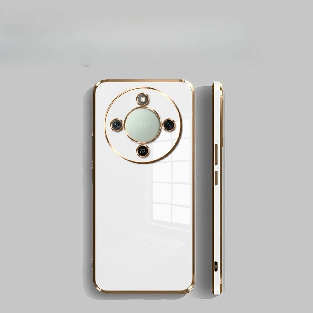 Stylish Ultra-Thin Skin-Friendly Electroplated Bezel TPU Phone Case
