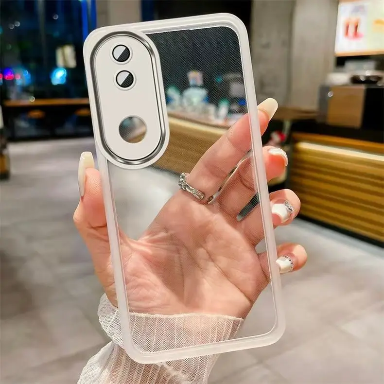 Shockproof Plating Silicone Back Cover