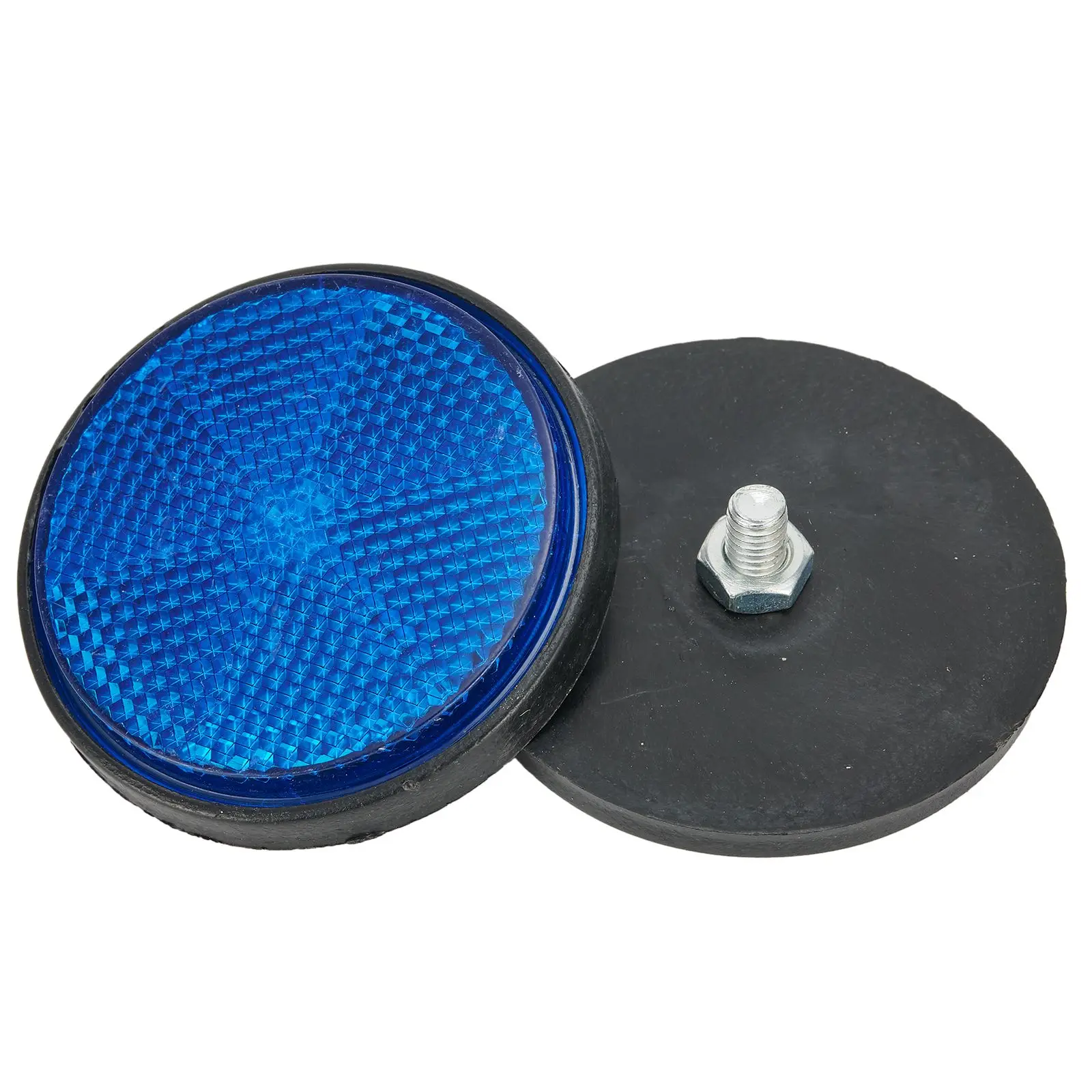 2xCircular Reflektor Auto Lkw Motorrad Nacht Reflektor Brechung Licht Teil Motorrad Elektrische Fahrräder Reflektierende Aufkleber – Detail 12