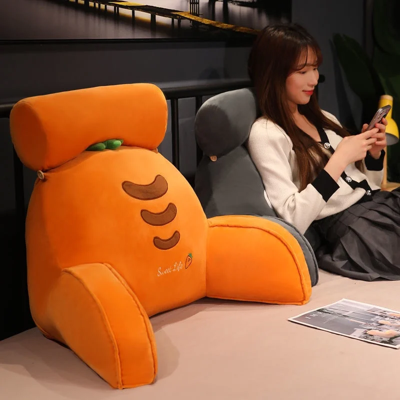 

Cute Cartoon Seat Cushion Orthopedic Pillow Coccyx Office Chair Cushion Support Waist Back Pillow Car Seat Hip Sofa Pad