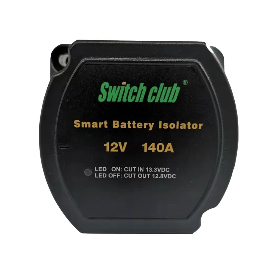 Portable Power Voltage Sensitive Split Charge Relay Zero Voltage Drop Smart Battery Isolator RV Accessories
