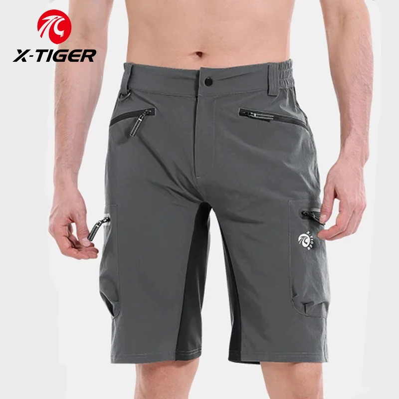 Mountain Bike Shorts Multi-Pockets Breathable MTB Road Cycling Shorts Waterproof Loose Outdoor Sports cycling shorts