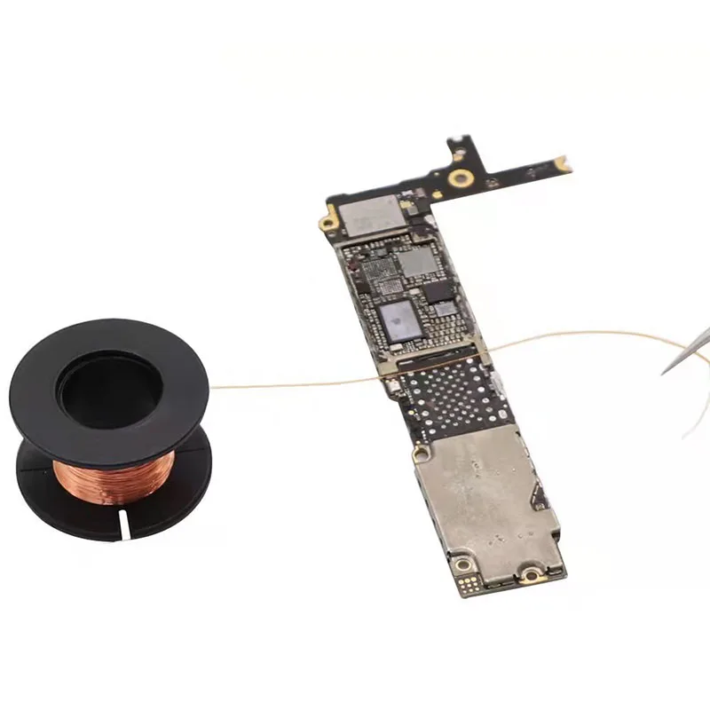 5pcs 0.1mm Soldering Wire PCB Link Jumper Wire for Mobile Phone Computer PCB Welding Repair Tools soldering wire