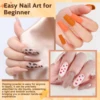 48 Colors Brown Pink Purple Glitter Shades Dipping Powder with Dip Liquid Set & Essential Manicure Tools for Nail Art Design 5