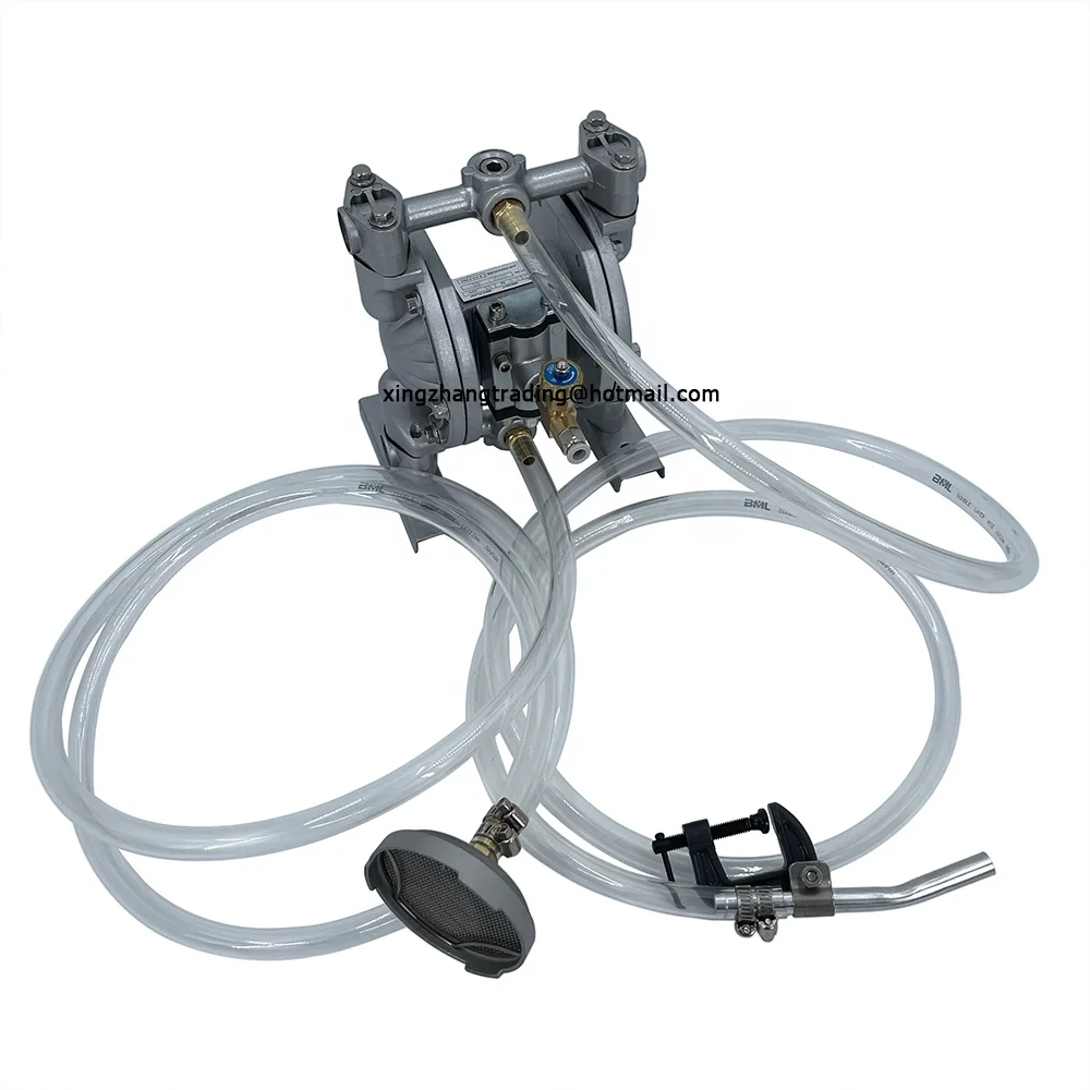 

BML-10 3/8" Aluminum Pneumatic Double Diaphragm Pump 15L/min 0.9m3/h Ink