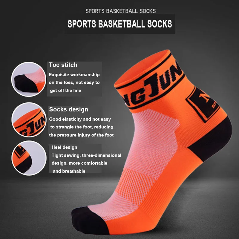 

Sport Cycling Socks Men/Women Outdoor Athletic Ankle Sock Breathable 2023 Quick Dry Compression Short Running Hiking Socks