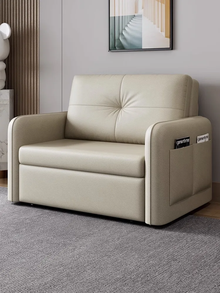 

Sofa bed dual-purpose foldable small apartment multi-functional technology cloth factory direct sale modern simple rental house