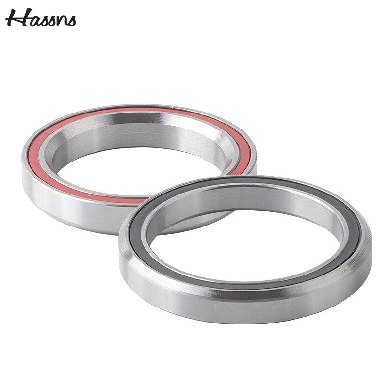 Bicycle Tapered Headset HASSNS 44-55/44-56 Mountain Bike Steering Bearings Integrated 1 1/8 Steering Box