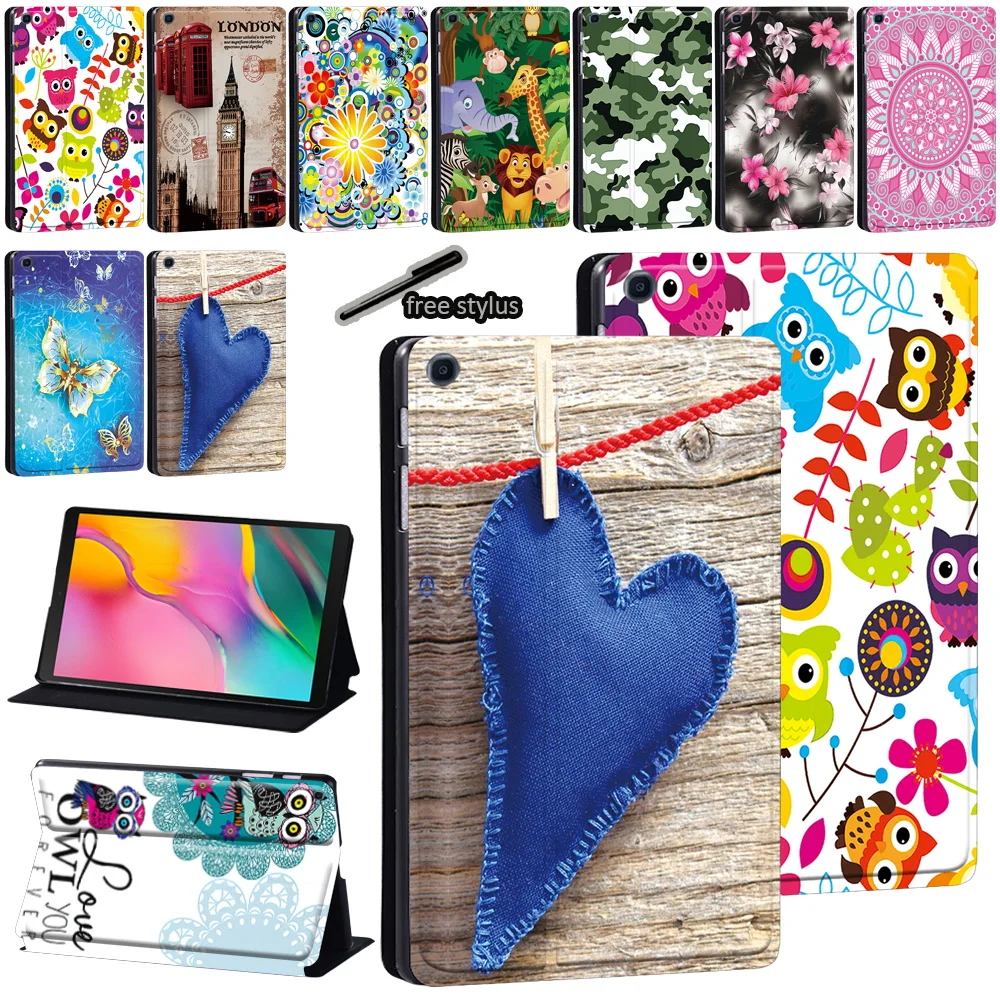 Tablet Cover For Samsung Galaxy Tab S7 11/S6 Lite 10.4/S6 10.5/S5E 10.5/S4 10.5 Inch Shockproof Leather Stand Protective Case