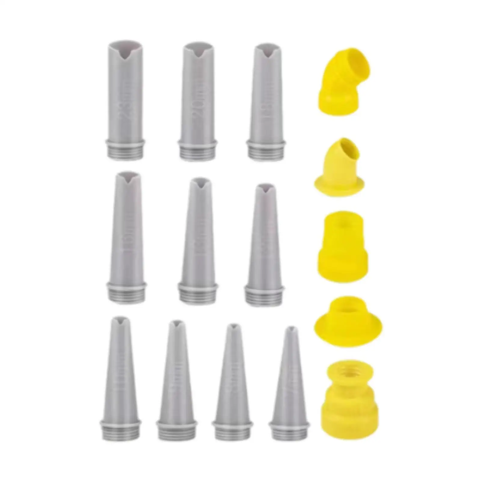 Caulking Nozzle Set Easy to Use Finishing Tools for Walls Kitchen Window