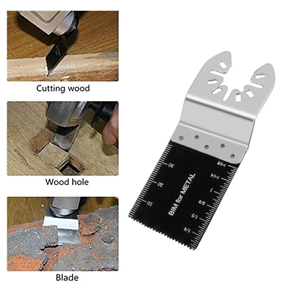 

Universal Bi-metal Oscillating Multi Tool Saw Blade For Metal Wood Plastic Fast Cutting Accessories High Carbon Steel 89x34mm