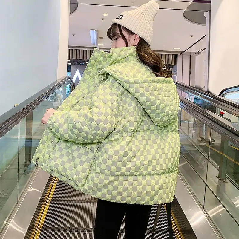 

Новые зимние пальто для девочек Свободная верхняя одежда в Корейском стиле утепленные хлопковые куртки-пуховики для подростков детская одежда для девочек от 4 до 14 лет, парки