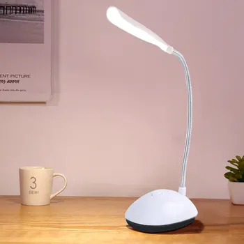 Luz de mesa led proteção para os olhos lâmpada de leitura aaa alimentado por bateria dobrável criativo luz da noite para leitura estudo quarto 1