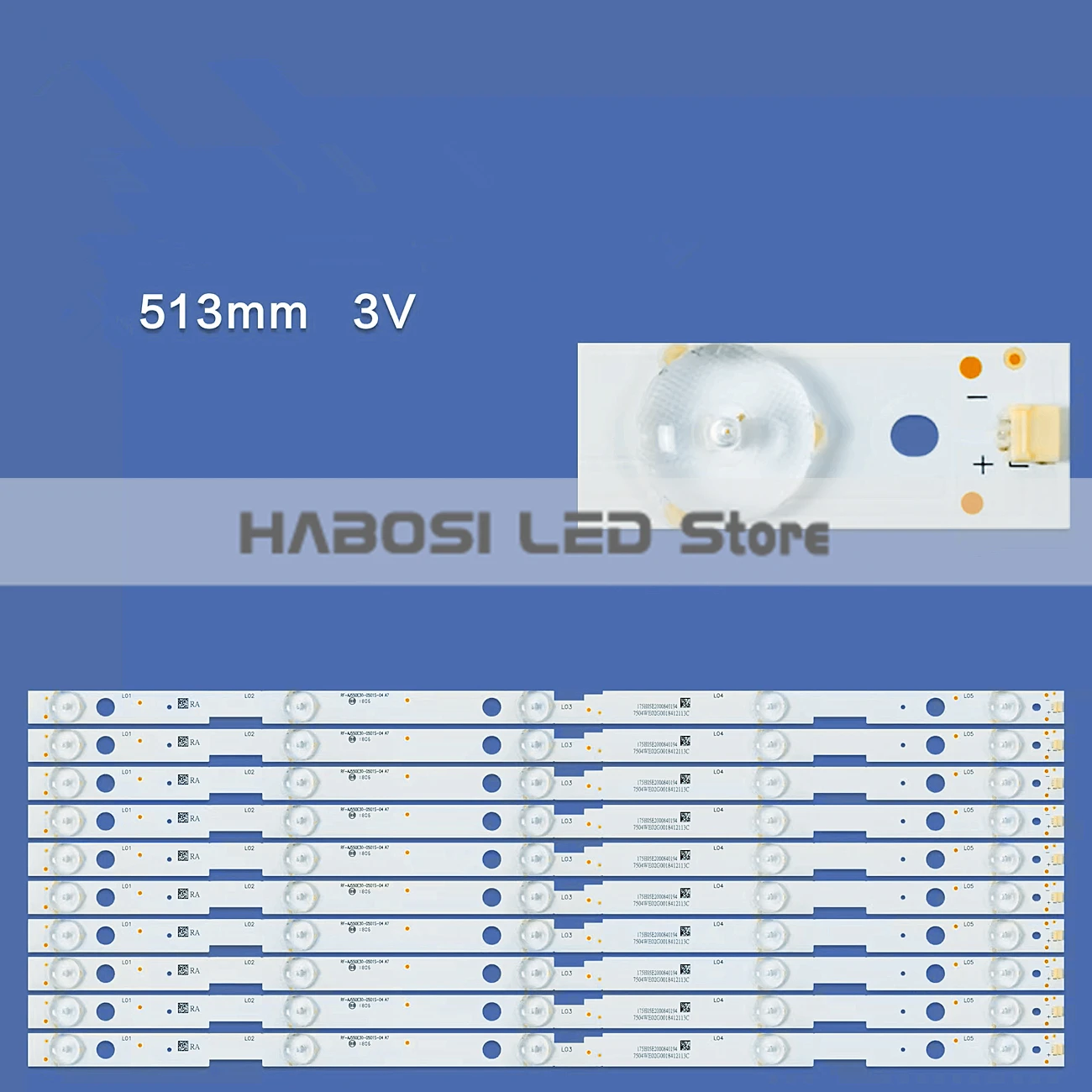 New 10pcs LED LC55UI7252E LC55UI7252K LC55UI7352K LC55UI7352E LC55CUG8052K LC55CUG8052E LC55CFG6022E LC55CFG6021K LC55CUG8062E 2