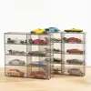 1:64 for Hot Wheels Display Box Car Model Toy Cabinet Rack For Hotwheels Cars Diecast Storage Acrylic Dustproof Display Box 2