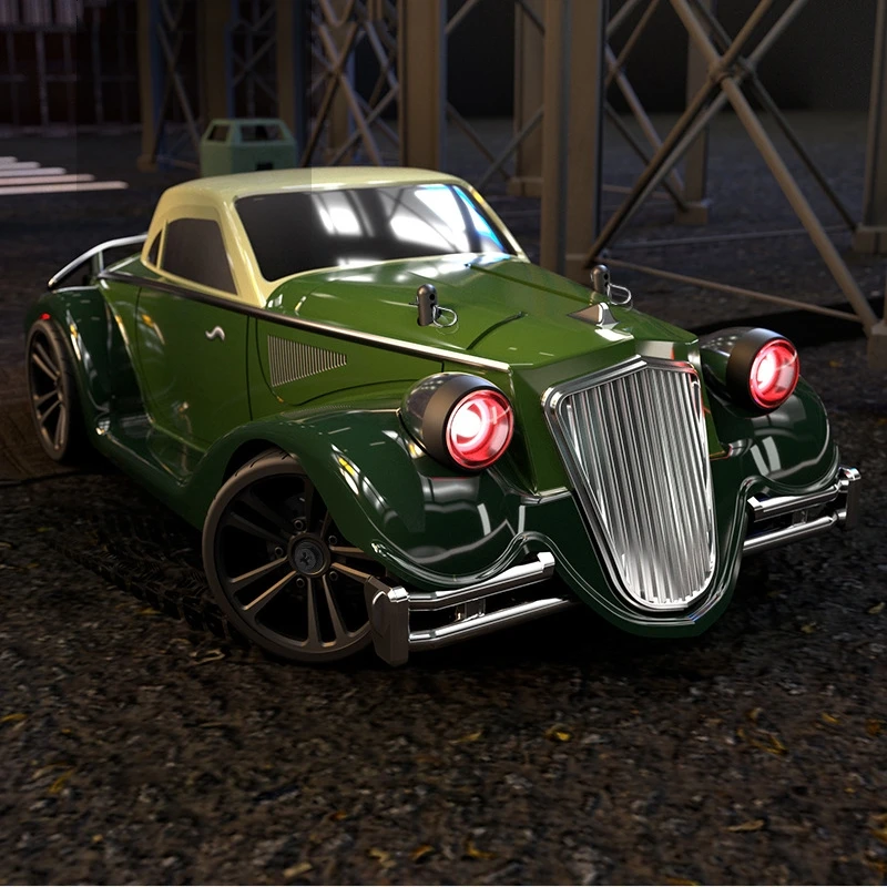 Quattro Ruote Motrici Retro Rc Car 1:16 Radio Remote Control Drift Cars 2.4Ghz 4Wd 35 Km/H Rc Race Car Ad Alta Velocità Rtr Giocattoli Per Bambini