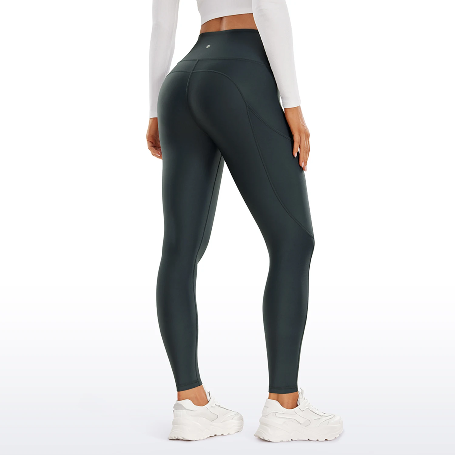  CRZ YOGA Thermal Fleece Lined Leggings Women 28