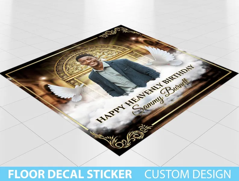 

Наклейка на пол на заказ, съемная наклейка, виниловый напольный баннер, памятная наклейка-баннер, съемная наклейка, памятный длинный живой F