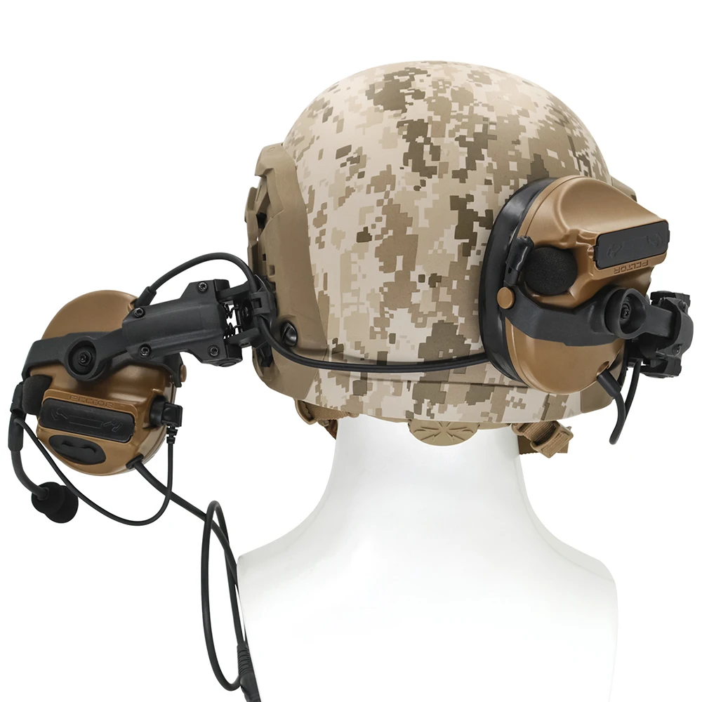 Tactical Helmet WENDY Rail Adapter Compatible with Tactical Headset COMTAC II COMTAC III Airsoft Shooting Headset  Accessories