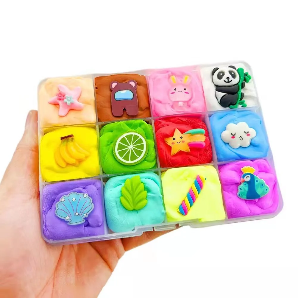 New 6/12 Colors Hot Slime Kit Stress Relief Toy For Kids Antistress For  Children Educational Toys Poopsie Slime Slimee Patch - AliExpress