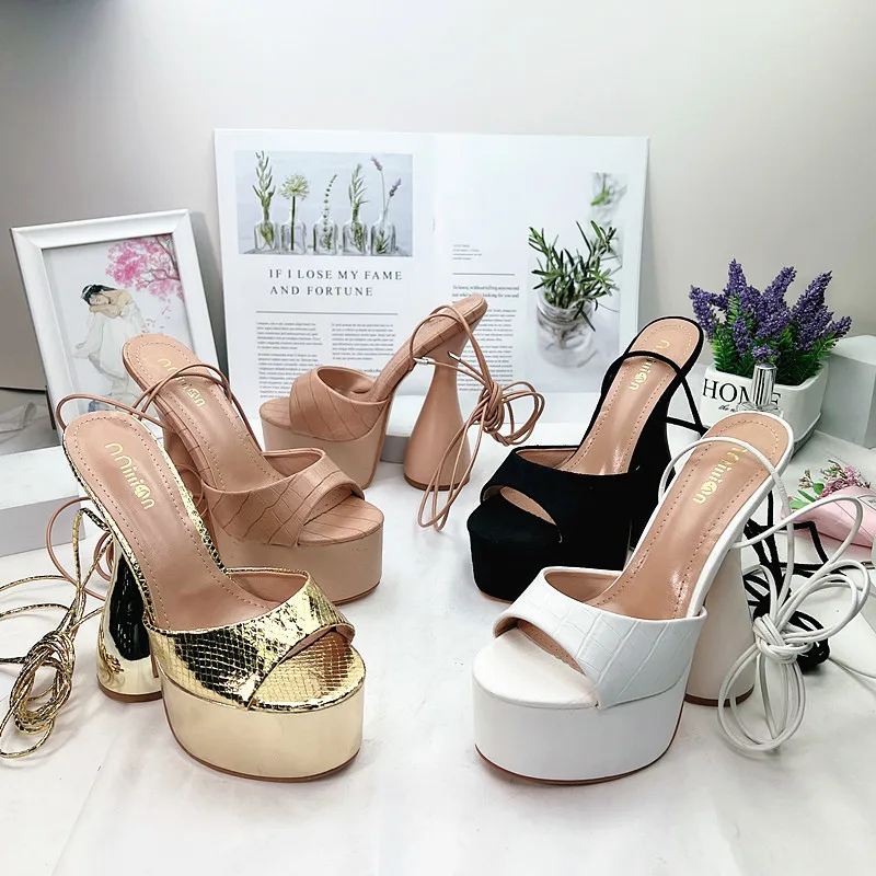 Fame Platform Sandal - Shoes