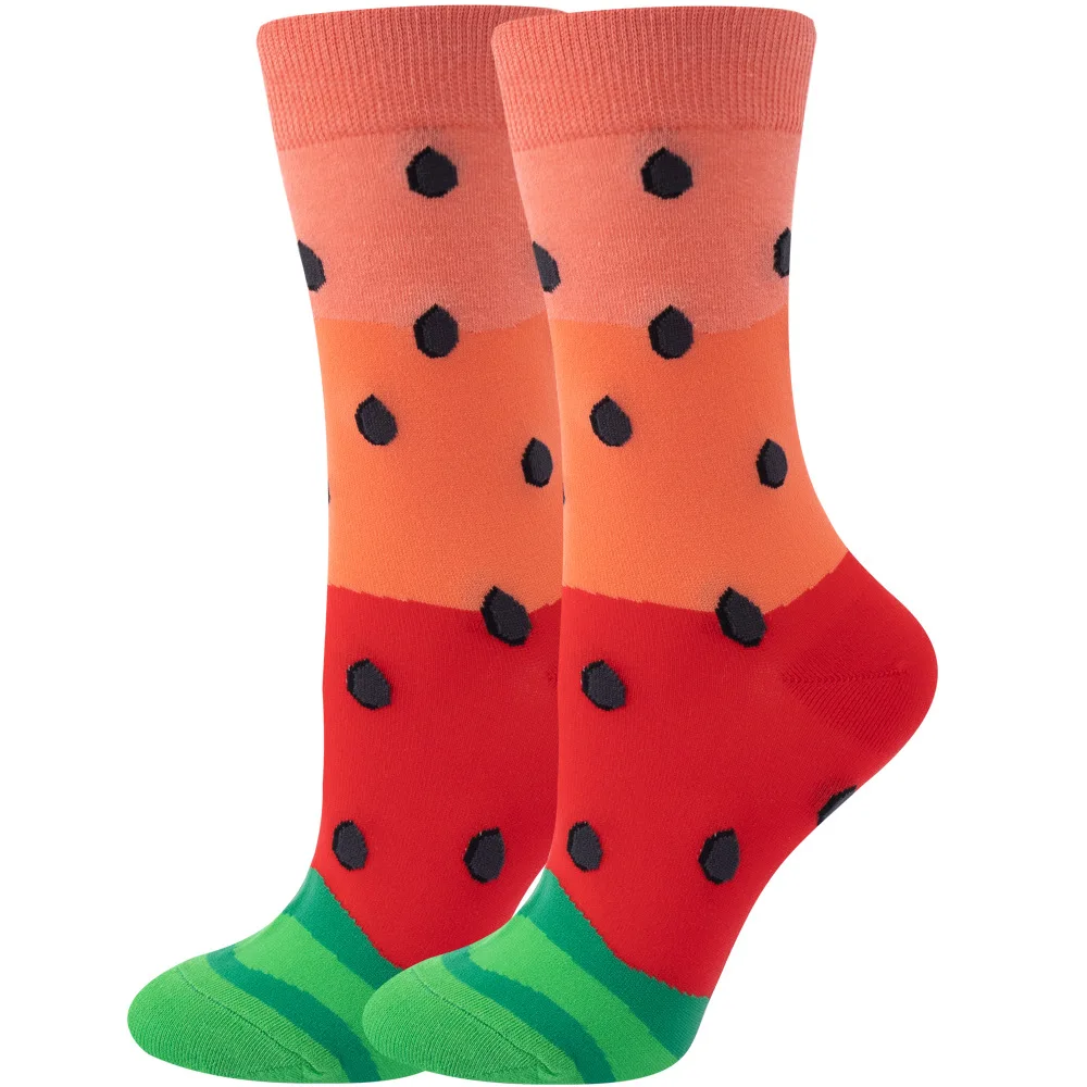 Herbst und Winter neue Tier-Mid-Tube-Socken, Obst-Herrensocken, süße Modesocken, lustige Lebensmittelsocken – Detail 18