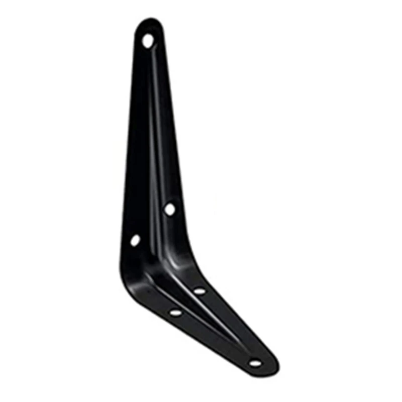 

20 Pack Shelf Brackets Heavy Duty Black Metal Floating Shelf Bracket Iron L Bracket J Brackets Wall Angel Corner Brace