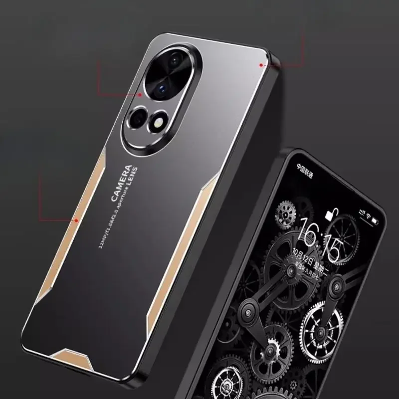 Luxury Aluminum Alloy Metal Shockproof Bumper Camera Protect Phone Case
