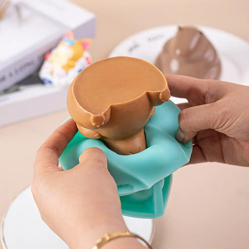 Silicone Mold Cute Capybara Milk Jelly Pudding Baking Candle Mould Home Baking Accessories