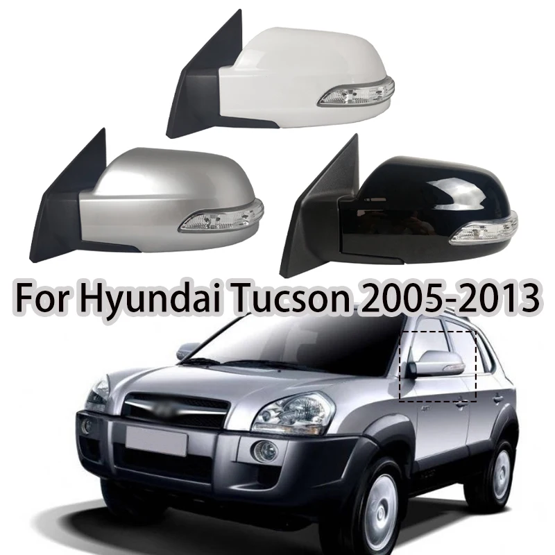 Car Rear View Mirror Assembly For Hyundai Tucson 2005 2013 Auto