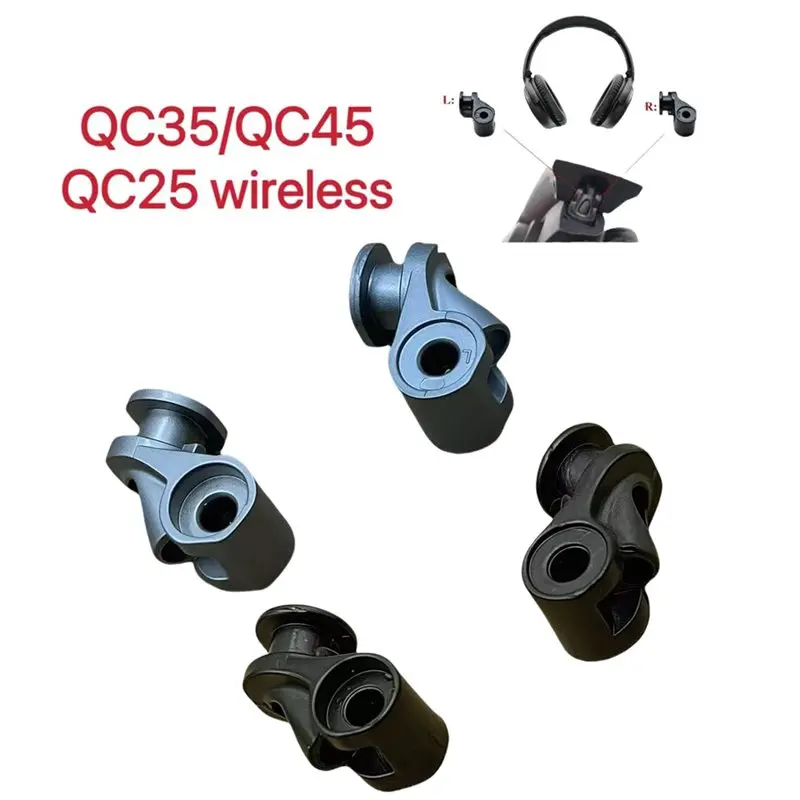 LA-뉴 메탈 힌지 스위블 샤프트 교체 부품 보스 콰이어트 컴포트 QC45 QC25 QC35 I II 이어폰 액세서리 좌/우측