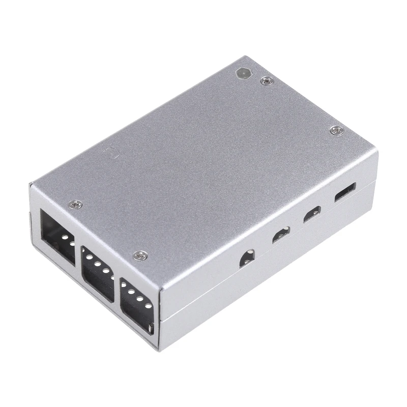 

for Raspberry Pi 4 Model B Enclosure Aluminum Alloy Heavy Duty Metal Case with Exhaust Hole for RPI 4 Model B