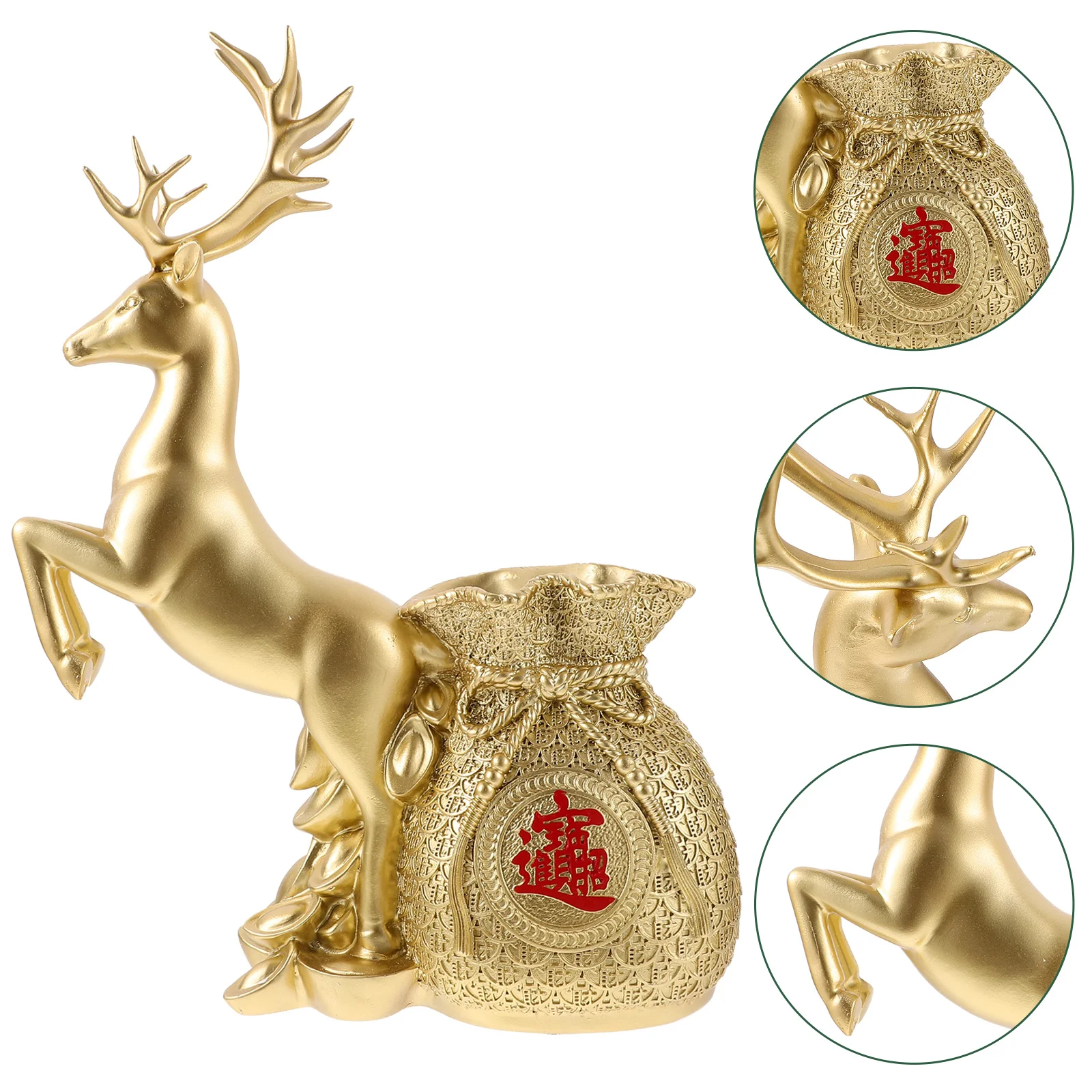 

Статуэтка оленя, статуя оленя, скульптура оленя, столешница, мешок благословения, подарок на новоселье